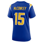 Ladd McConkey Los Angeles Chargers Nike Women's Alternate Game Jersey -  Royal/Navy/White