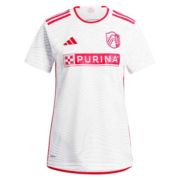 João Klauss St. Louis City SC adidas Women's 2024 The Confluence Kit Replica Player Jersey - White