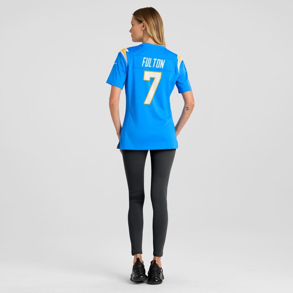 Kristian Fulton Los Angeles Chargers Nike Women's  Game Jersey -  Powder Blue