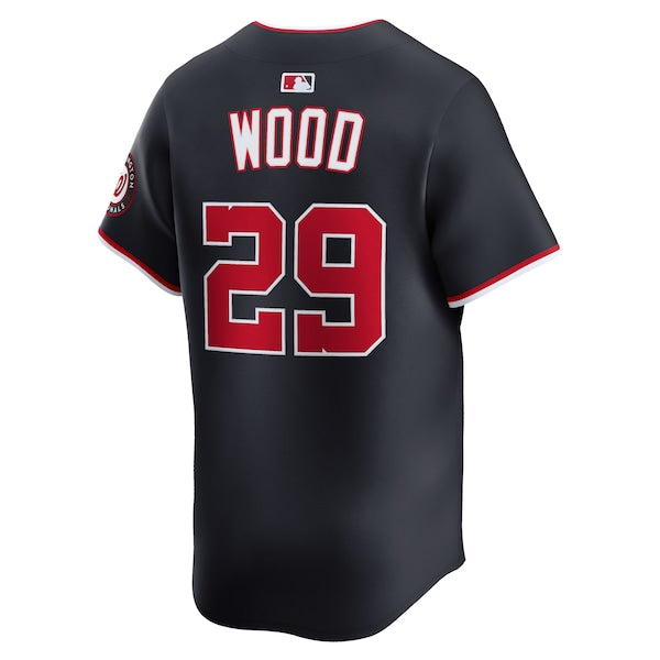James Wood Washington Nationals Nike Alternate Limited Player Jersey - Navy