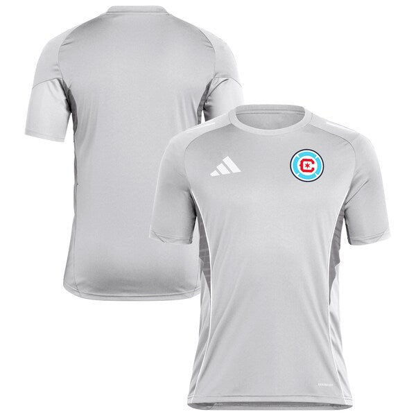 Chicago Fire adidas 2025 Training Jersey - Silver