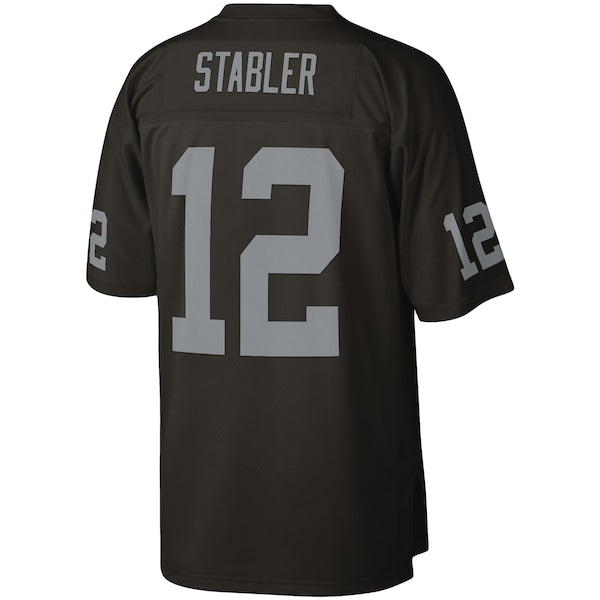 Ken Stabler Las Vegas Raiders Legacy Replica Jersey - Black