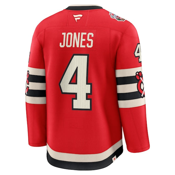 Seth Jones Chicago Blackhawks  2025 NHL Winter Classic Premium Player Jersey - Red