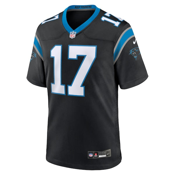 Xavier Legette Carolina Panthers Nike 2024 NFL First Round Pick Game Player Jersey - Black