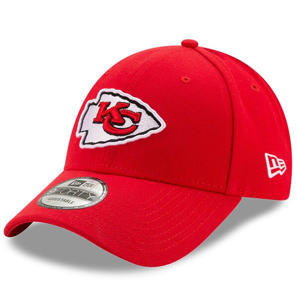 Kansas City Chiefs New Era Super Bowl LVIII Champions Side Patch 9FORTY Adjustable Hat - Red