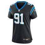 Nick Thurman Carolina Panthers Nike Women's Team Game Jersey -  Black