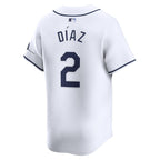 Yandy Diaz Tampa Bay Rays Nike Home Limited Player Jersey - White