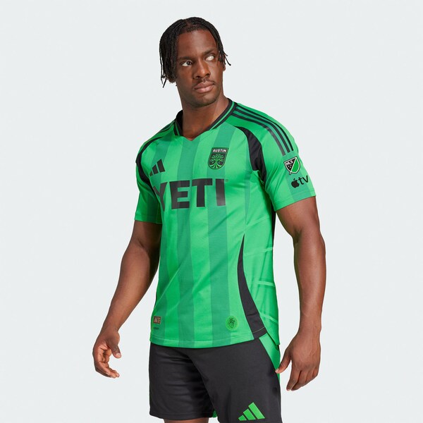 Austin FC adidas 2025 The Heartbeat Kit Authentic Jersey - Green