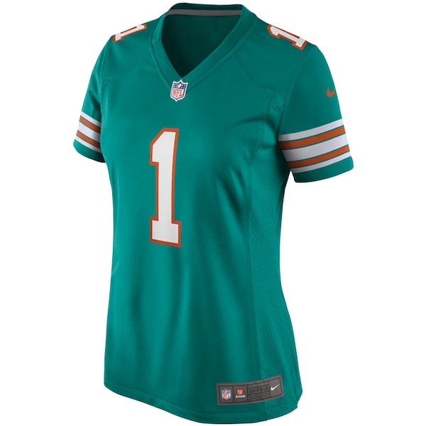 Tua Tagovailoa Miami Dolphins Nike Women's Alternate Game Jersey - Aqua/White