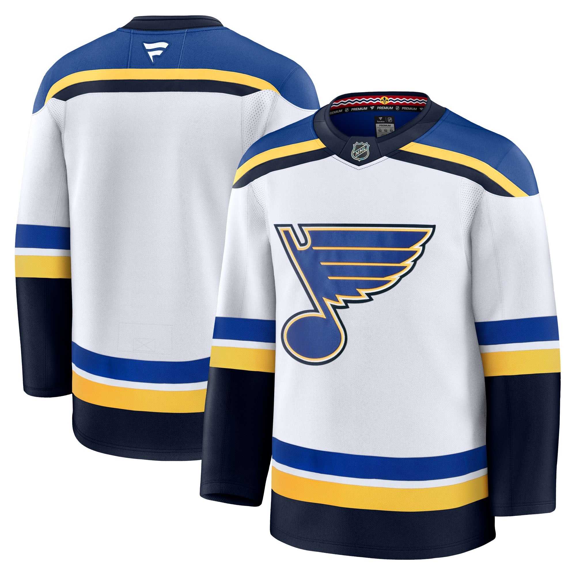 St. Louis Blues  Alternate Premium Jersey - Blue/White
