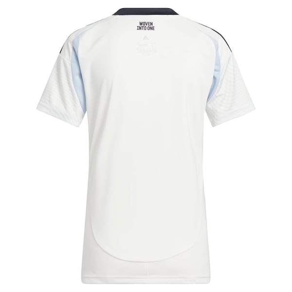 San Diego FC adidas Women's 2025 Woven Into One Replica Jersey - White