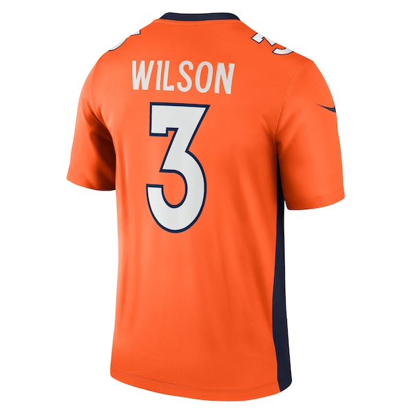 Russell Wilson Denver Broncos Nike Legend Jersey - Orange