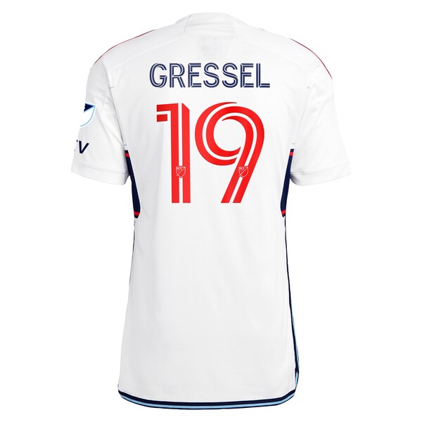 Julian Gressel Vancouver Whitecaps FC adidas 2024 Bloodlines Authentic Player Jersey - White