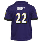 Derrick Henry Baltimore Ravens Nike Toddler Game Jersey - Purple