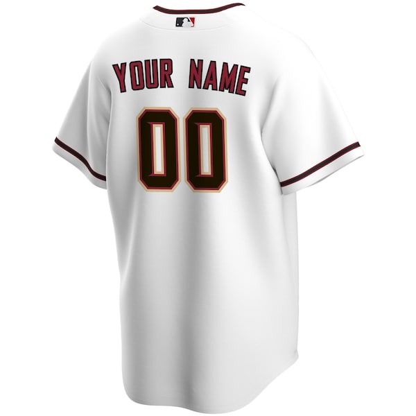 Arizona Diamondbacks Nike Youth Home Replica Custom Jersey - White