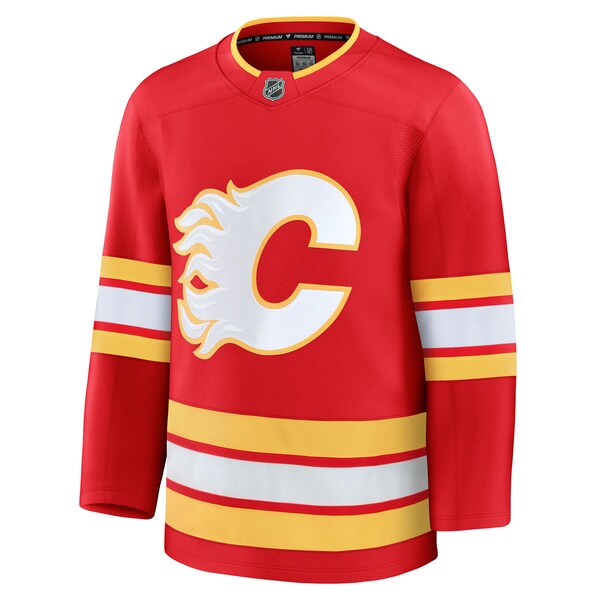 Calgary Flames  Home Premium Jersey - Red/Black/White