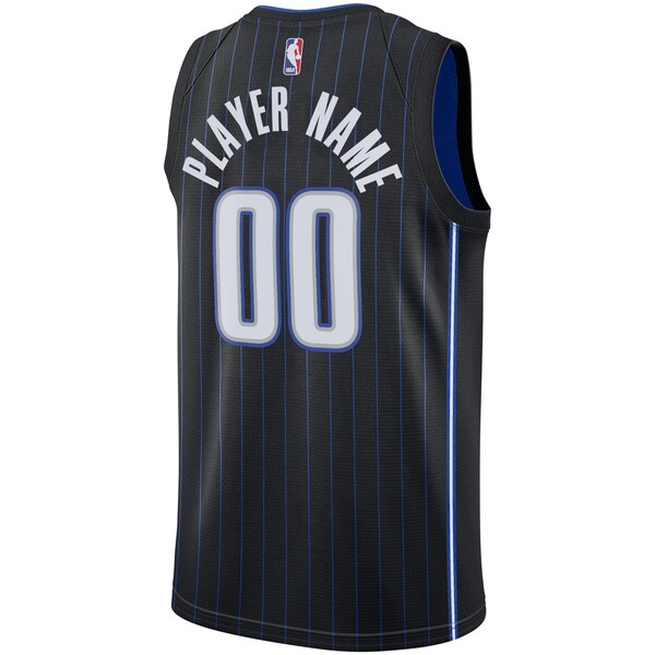 Orlando Magic Nike 2020/21 Swingman Custom Jersey - Icon Edition - Black/White