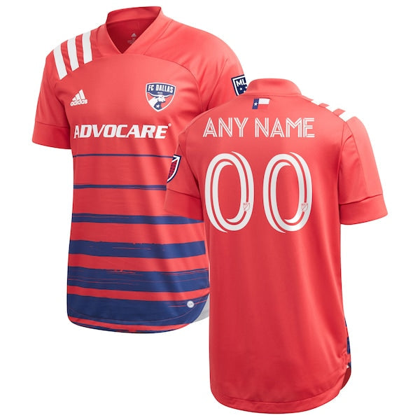 FC Dallas adidas 2020 Legacy EQT Custom Authentic Jersey - Red