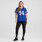 Landon Jackson Buffalo Bills Nike Women's Team Game Jersey -  Royal