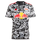 New York Red Bulls adidas 2024 Freestyle Replica Custom Jersey - Black