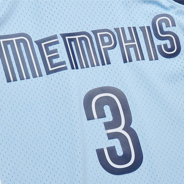 Allen Iverson Memphis Grizzlies 2009/10 Hardwood Classics Swingman Jersey - Light Blue