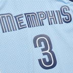 Allen Iverson Memphis Grizzlies 2009/10 Hardwood Classics Swingman Jersey - Light Blue