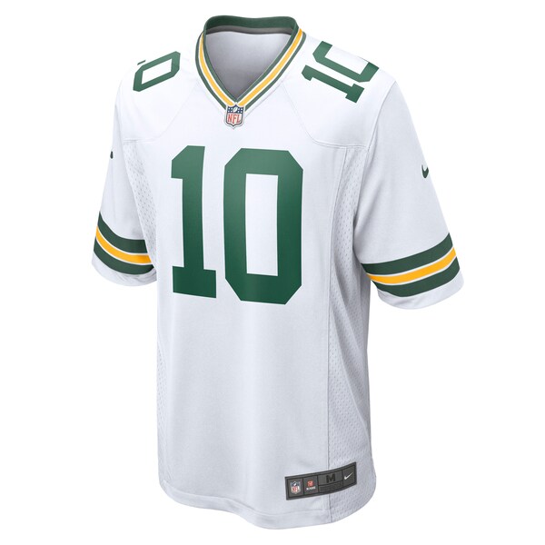 Jordan Love Green Bay Packers Nike  Game Jersey - White/Green