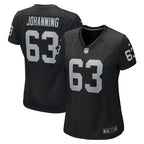 Jake Johanning Las Vegas Raiders Nike Women's  Game Jersey -  Black