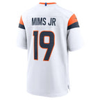 Marvin Mims Jr Denver Broncos Nike Game Jersey -  White