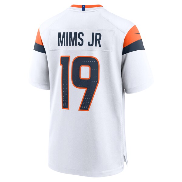 Marvin Mims Jr Denver Broncos Nike Game Jersey -  White