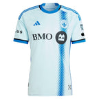 Mathieu Choinière CF Montreal adidas 2024 La Main Authentic Player Jersey – Light Blue
