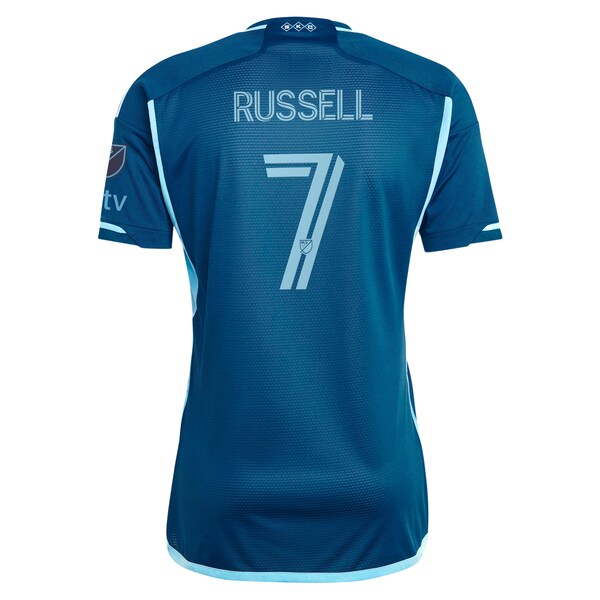 Johnny Russell Sporting Kansas City adidas 2024 Diamonds Our Forever Authentic Player Jersey – Navy