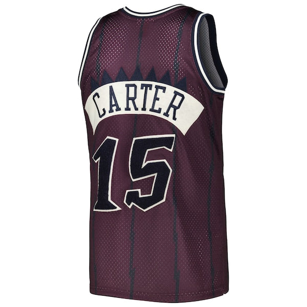 Vince Carter Toronto Raptors  Hardwood Classics Off-Court Swingman Jersey - Purple