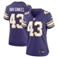 Andrew Van Ginkel Minnesota Vikings Nike Women's Alternate Game Jersey -  Purple