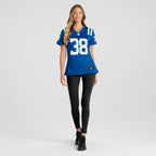 Darren Hall Indianapolis Colts Nike Women's  Game Jersey -  Royal