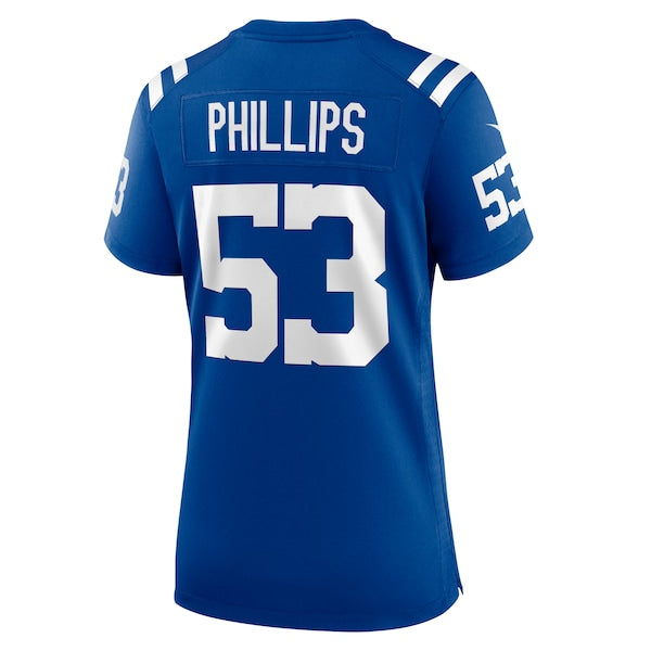 Jacob Phillips Indianapolis Colts Nike Women's Team Game Jersey -  Royal