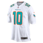 Tyreek Hill Miami Dolphins Nike Game Jersey - White/Aqua