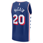 Jared McCain Philadelphia 76ers  2024 NBA Draft Fast Break Player Jersey - Icon Edition - Royal