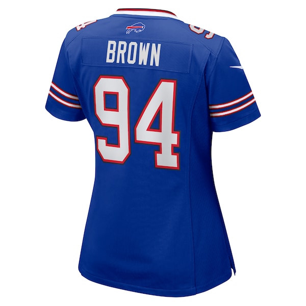 Andrew Brown Buffalo Bills Nike Women's  Game Jersey -  Royal