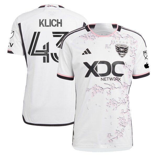 Mateusz Klich D.C. United adidas 2024 The Cherry Blossom Kit Authentic Player Jersey - White