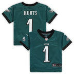Jalen Hurts Philadelphia Eagles Nike Toddler Game Jersey - Green/Kelly Green