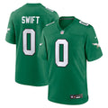 D'Andre Swift Philadelphia Eagles Nike Alternate Game Jersey - Kelly Green