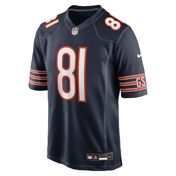 Durham Smythe Chicago Bears Nike Team Game Jersey -  Navy