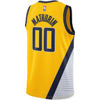 Bennedict Mathurin Indiana Pacers Jordan Brand Unisex Swingman Jersey - Statement Edition - Gold