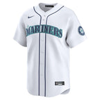 Seattle Mariners Nike Home Limited Jersey - White