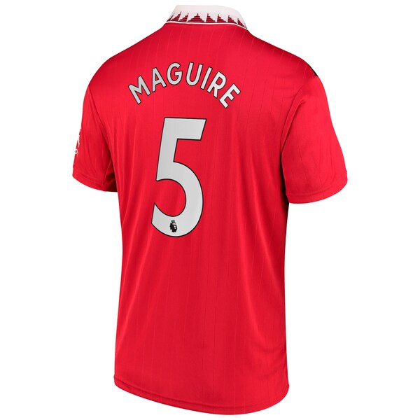 Harry Maguire Manchester United adidas 2022/23 Home Replica Player Jersey - Red