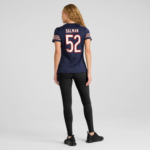 Drew Dalman Chicago Bears Nike Women's Team Game Jersey -  Navy