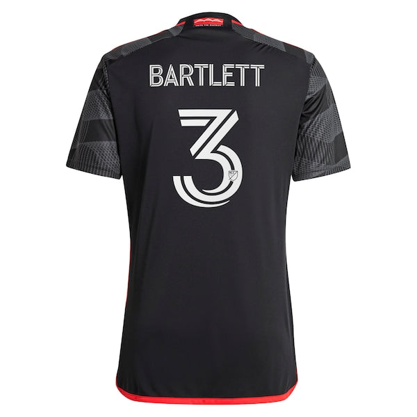 Lucas Bartlett D.C. United adidas 2024 The Icon Kit Replica Player Jersey - Black