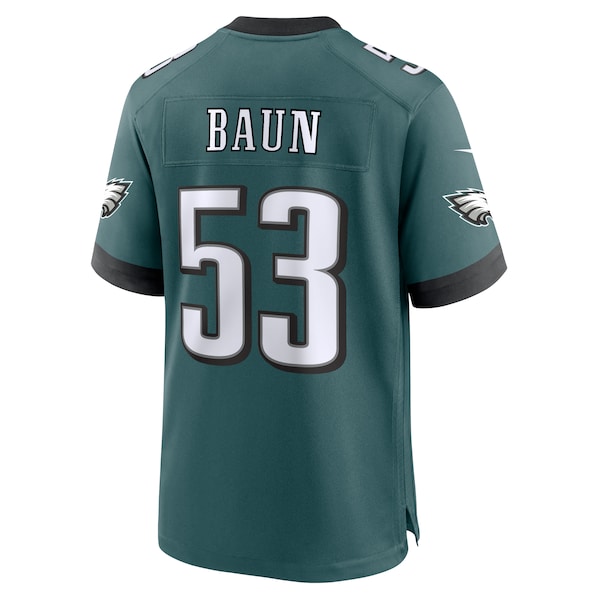 Zach Baun Philadelphia Eagles Nike  Game Jersey - Midnight Green