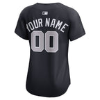 New York Yankees Nike Women's Alternate Limited Custom Jersey - Navy